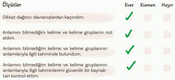 5. Sınıf Türkçe Ders Kitabı 104-105-106-107-108-109-110-111. Sayfa Cevapları 2. KİTAP 5. Sınıf Türkçe Ders Kitabı Sayfa 111 Cevapları MEB Yayınları