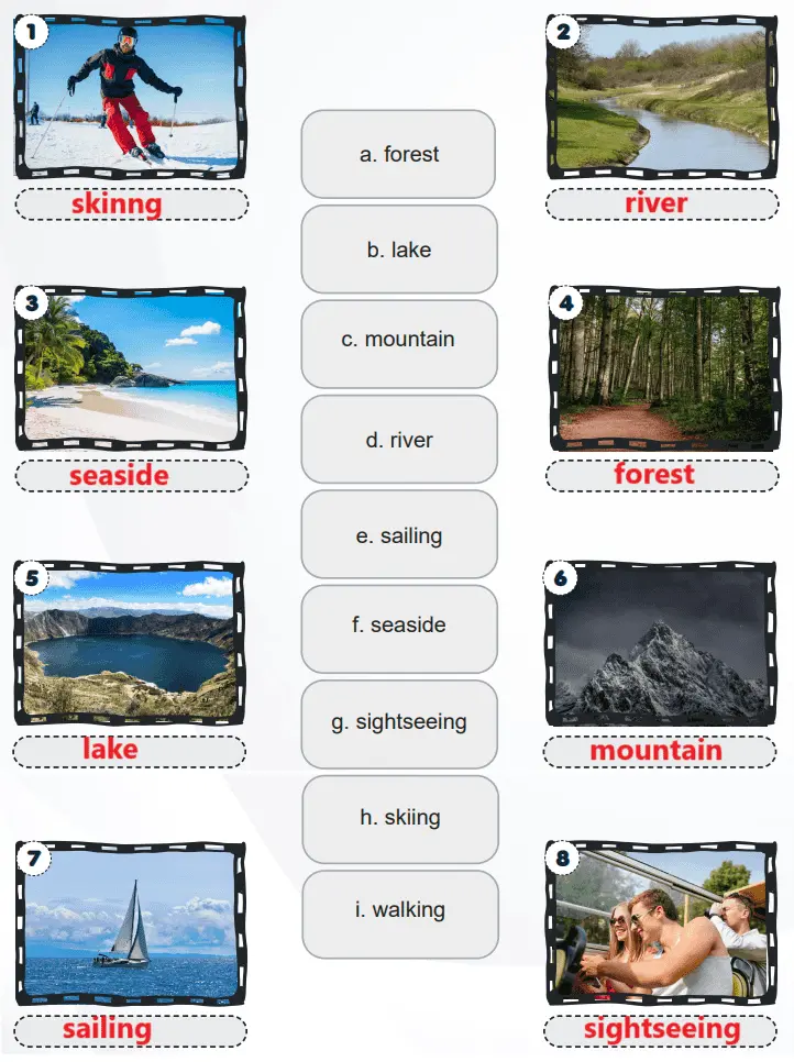 6. Sınıf İngilizce Ders Kitabı Sayfa 77 Cevapları MEB Yayınları