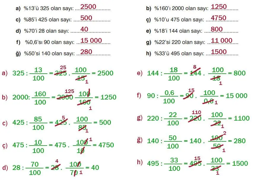 7. Sınıf Matematik Ders Kitabı Sayfa 173 Cevapları EDAT Yayınları