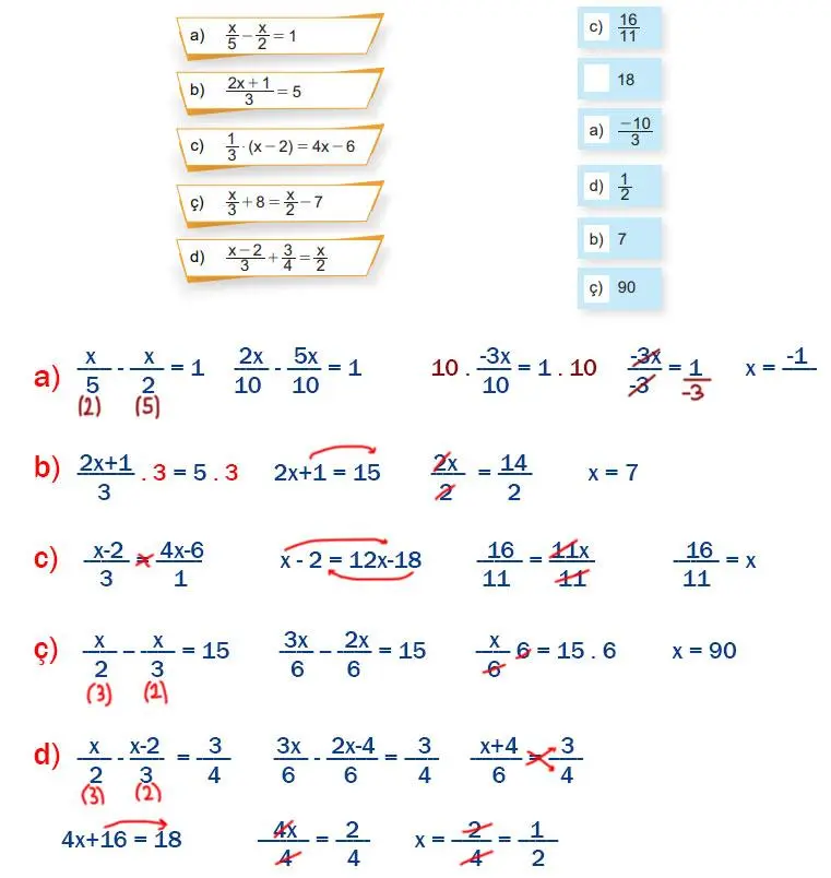 8. Sınıf Matematik Ders Kitabı Sayfa 175 Cevapları MEB Yayınları