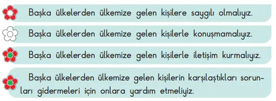 3. Sınıf Hayat Bilgisi Ders Kitabı Sayfa 172 Cevapları SDR İpekyolu Yayıncılık