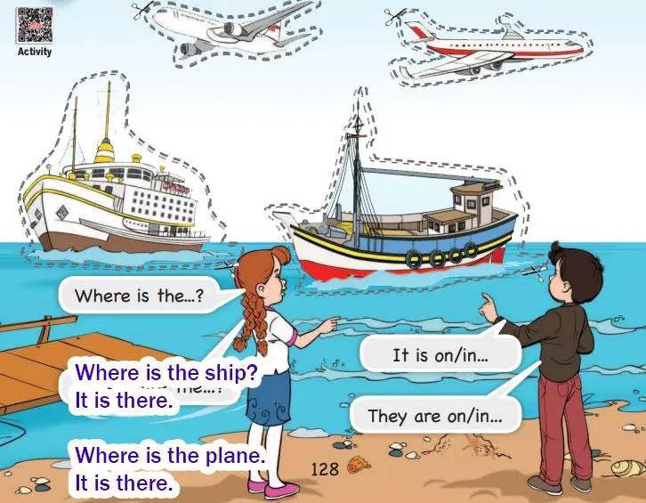 3. Sınıf İngilizce Ders Kitabı Sayfa 128 Cevapları SDR Dikey Yayıncılık