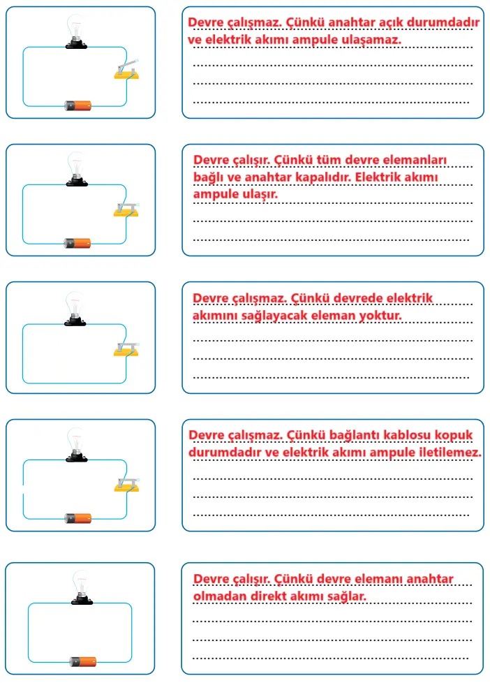 4. Sınıf Fen Bilimleri Ders Kitabı Sayfa 238 Cevapları Pasifik Yayıncılık