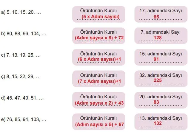5. Sınıf Matematik Ders Kitabı 138-139-140-141-142-143-144-145-146-147-148. Sayfa Cevapları 2. Kitap 5. Sınıf Matematik Ders Kitabı Sayfa 142 Cevapları MEB Yayınları