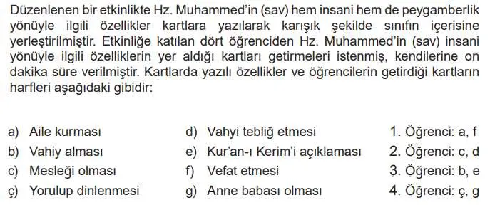 7. Sınıf Din Kültürü Ders Kitabı 112-113-114-115-116-117. Sayfa Cevapları MEB Yayınları 7. Sınıf Din Kültürü Ders Kitabı Sayfa 116 Cevapları MEB Yayınları