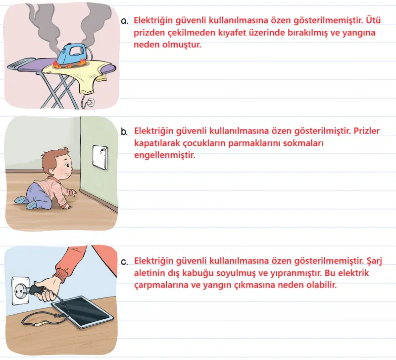3. Sınıf Fen Bilimleri Ders Kitabı Sayfa 195-198-199-202-203-204-207. Cevapları MEB Yayınları 3. Sınıf Fen Bilimleri Ders Kitabı Sayfa 207 Cevapları MEB Yayınları