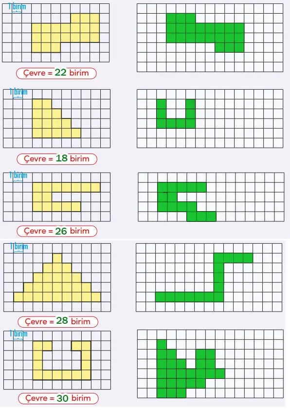 4. Sınıf Matematik Ders Kitabı Sayfa 240-241 Cevapları MEB Yayınları