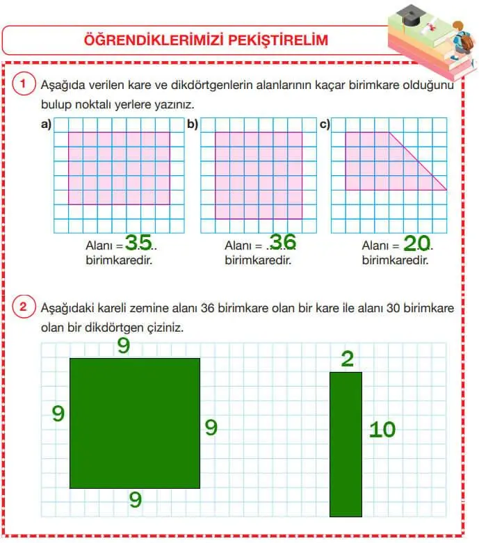 4. Sınıf Matematik Ders Kitabı Sayfa 252 Cevapları Pasifik Yayınları