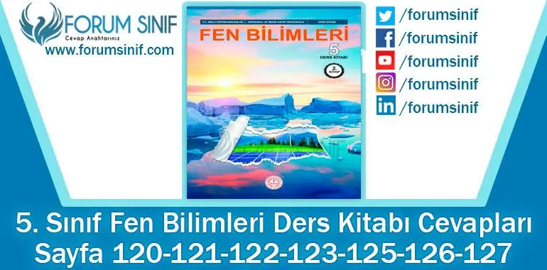 5. Sınıf Fen Bilimleri Ders Kitabı Sayfa 120-121-122-123-125-126-127. Cevapları MEB Yayınları 5. Sınıf Fen Bilimleri Ders Kitabı Sayfa 120-121-122-123-125-126-127. Cevapları MEB Yayınları