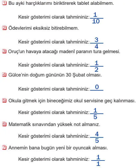 5. Sınıf Matematik Ders Kitabı Sayfa 169 Cevapları MEB Yayınları