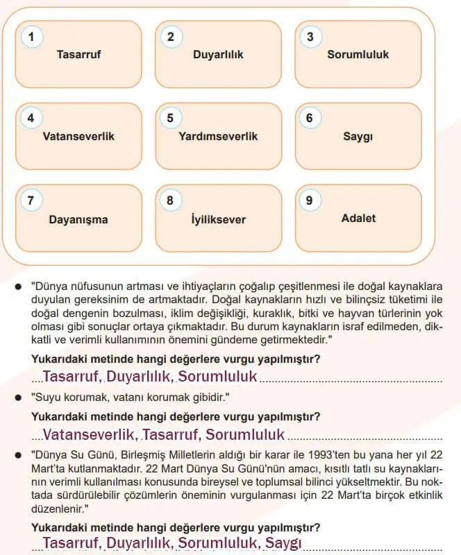 5. Sınıf Sosyal Bilgiler Ders Kitabı Sayfa 112 Cevapları MEB Yayınları