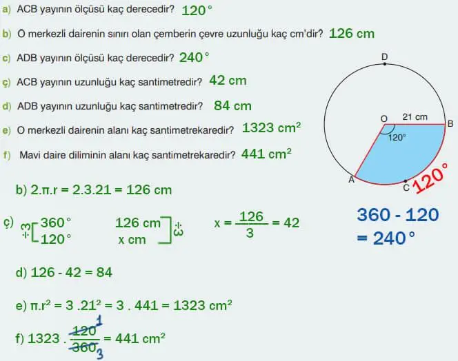 7. Sınıf Matematik Ders Kitabı Sayfa 269 Cevapları EDAT Yayınları