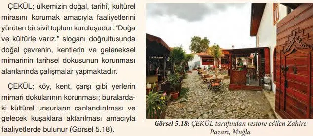 7. Sınıf Sosyal Bilgiler Ders Kitabı Sayfa 196 Cevapları Yıldırım Yayınları