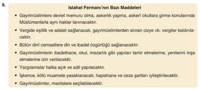 7. Sınıf Sosyal Bilgiler Ders Kitabı Sayfa 242 Cevapları Yıldırım Yayınları