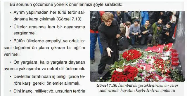 7. Sınıf Sosyal Bilgiler Ders Kitabı Sayfa 267 Cevapları Yıldırım Yayınları