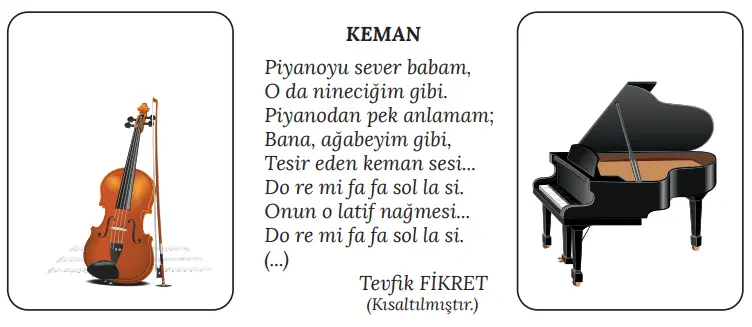 7. Sınıf Türkçe Ders Kitabı Sayfa 252 Cevapları MEB Yayınları