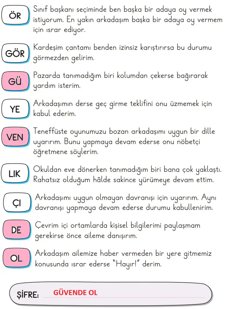 2. Sınıf Hayat Bilgisi Ders Kitabı 74-75-76-77. Sayfa Cevapları 1. KİTAP 2. Sınıf Hayat Bilgisi Ders Kitabı Sayfa 75 Cevapları MEB Yayınları