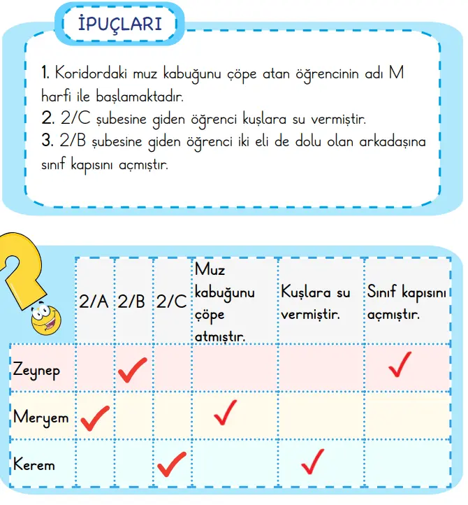 2. Sınıf Türkçe Ders Kitabı 32-34-35-36-37-38-39. Sayfa Cevapları 1. KİTAP 2. Sınıf Türkçe Ders Kitabı Sayfa 37 Cevapları MEB Yayınları