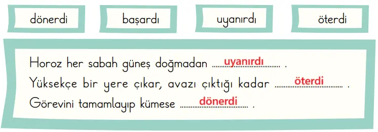 2. Sınıf Türkçe Ders Kitabı 40-41-43-44-45-46-47. Sayfa Cevapları 1. KİTAP 2. Sınıf Türkçe Ders Kitabı Sayfa 43 Cevapları MEB Yayınları2