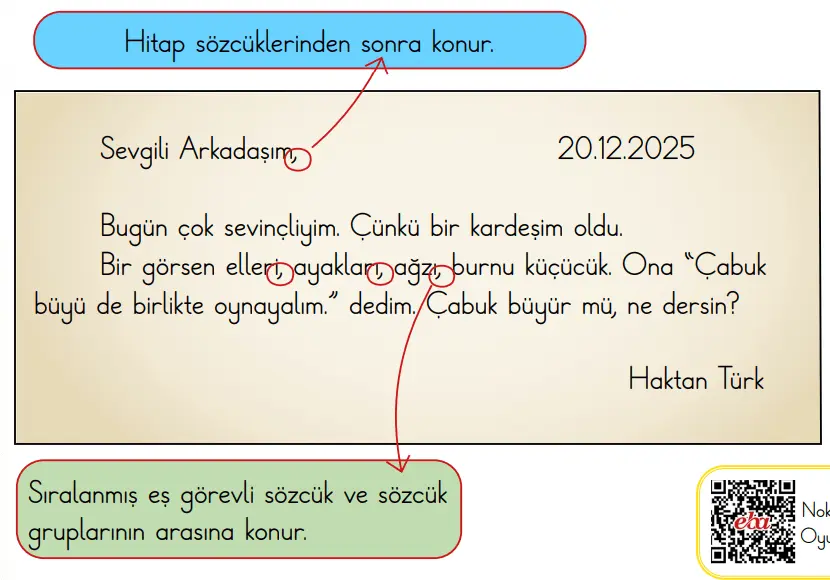 2. Sınıf Türkçe Ders Kitabı Sayfa 53 Cevapları MEB Yayınları