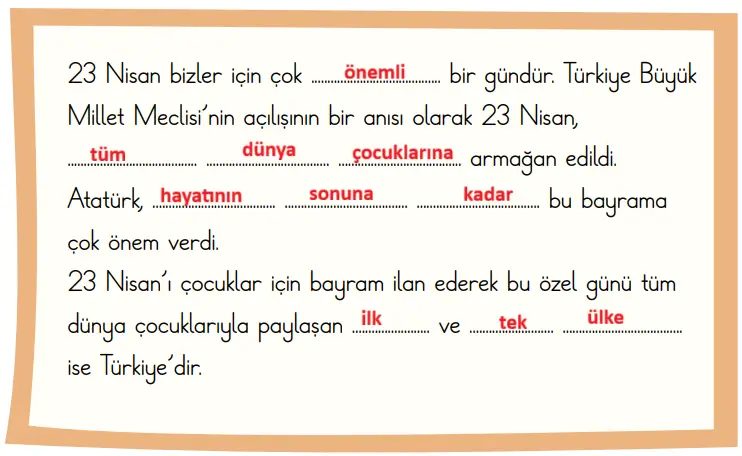 2. Sınıf Türkçe Ders Kitabı 85-86-88-89-90-91. Sayfa Cevapları 1. KİTAP 2. Sınıf Türkçe Ders Kitabı Sayfa 89 Cevapları MEB Yayınları