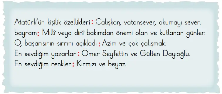2. Sınıf Türkçe Ders Kitabı 85-86-88-89-90-91. Sayfa Cevapları 1. KİTAP 2. Sınıf Türkçe Ders Kitabı Sayfa 91 Cevapları MEB Yayınları