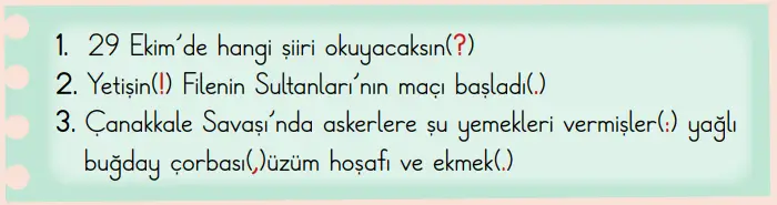 2. Sınıf Türkçe Ders Kitabı Sayfa 93 Cevapları MEB Yayınları1