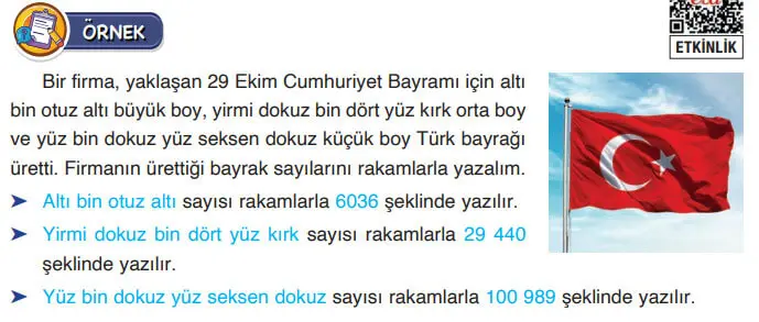 4. Sınıf Matematik Ders Kitabı Sayfa 14 Cevapları Fersa Yayıncılık