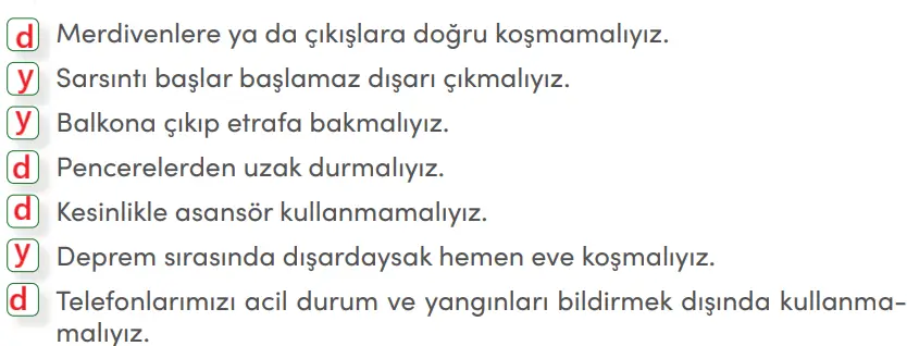 4. Sınıf Sosyal Bilgiler Ders Kitabı Sayfa 91 Cevapları MEB Yayınları