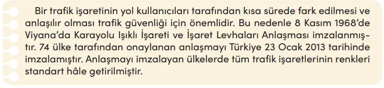 4. Sınıf Trafik Güvenliği Ders Kitabı Sayfa 20 Cevapları MEB Yayınları