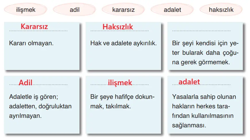 4. Sınıf Türkçe Ders Kitabı Sayfa 101 Cevapları ADA Yayıncılık