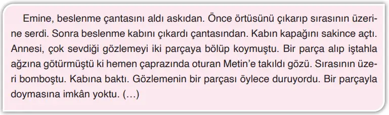 4. Sınıf Türkçe Ders Kitabı Sayfa 112 Cevapları ADA Yayıncılık