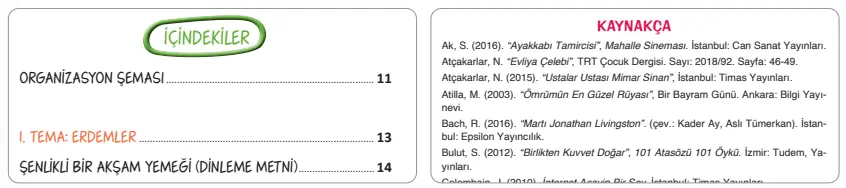 4. Sınıf Türkçe Ders Kitabı Sayfa 59 Cevapları ADA Yayıncılık