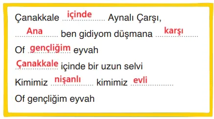 4. Sınıf Türkçe Ders Kitabı 67-68-69-70-71. Sayfa Cevapları ADA Yayıncılık 4. Sınıf Türkçe Ders Kitabı Sayfa 68 Cevapları ADA Yayıncılık