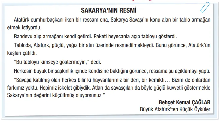 4. Sınıf Türkçe Ders Kitabı Sayfa 74 Cevapları ADA Yayıncılık