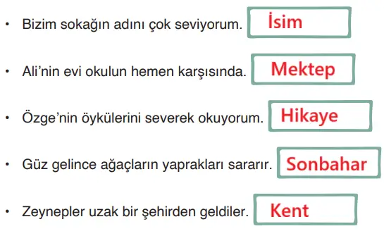 4. Sınıf Türkçe Ders Kitabı Sayfa 97-98 Cevapları ADA Yayıncılık