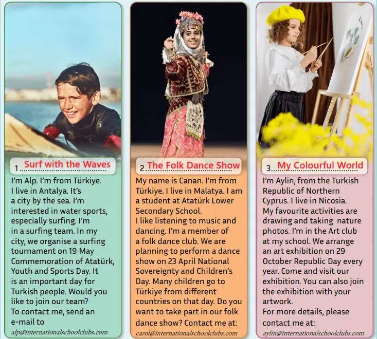 5. Sınıf İngilizce Ders Kitabı Sayfa 36-37 Cevapları MEB Yayınları1