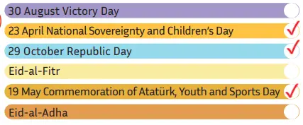 5. Sınıf İngilizce Ders Kitabı Sayfa 36 Cevapları MEB Yayınları