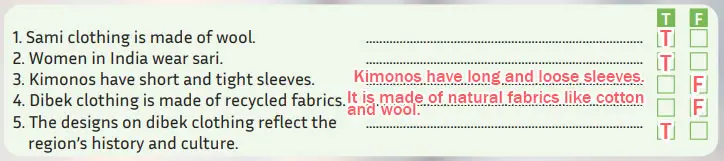 5. Sınıf İngilizce Ders Kitabı Sayfa 66 Cevapları MEB Yayınları