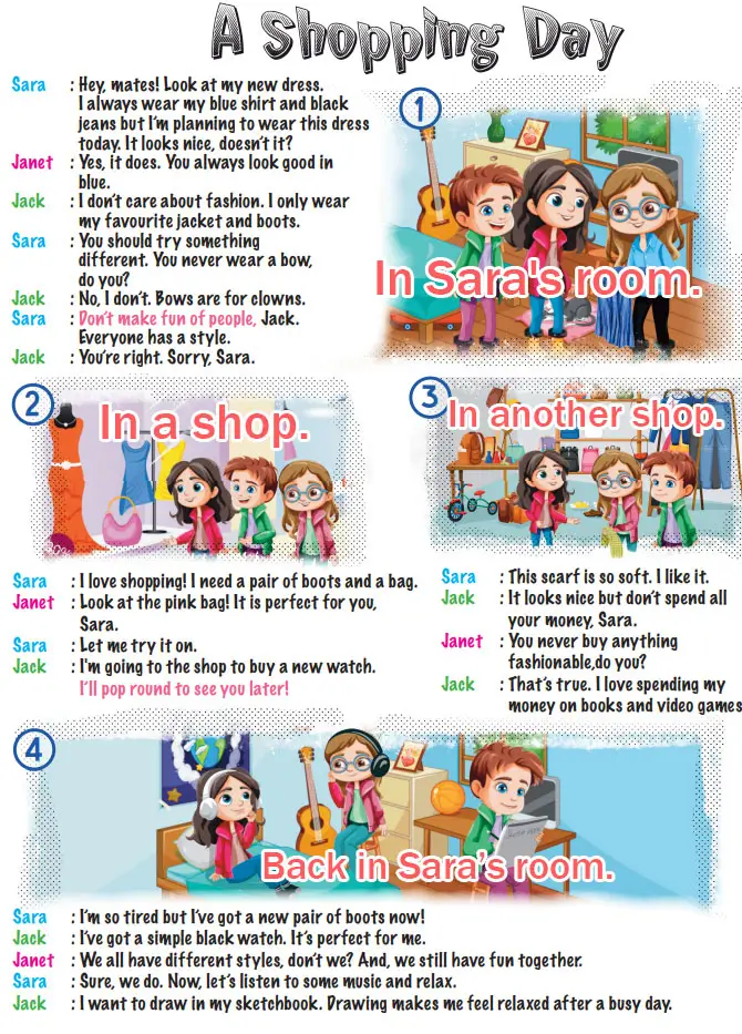 5. Sınıf İngilizce Ders Kitabı Sayfa 67 Cevapları MEB Yayınları