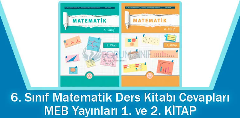 6. Sınıf Matematik Ders Kitabı Cevapları MEB Yayınları