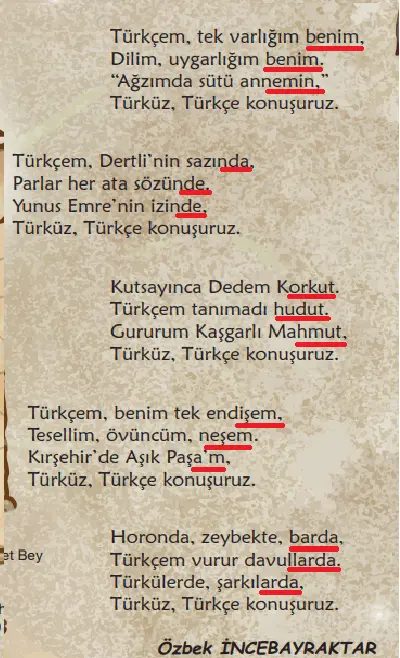 6. Sınıf Türkçe Ders Kitabı Sayfa 44 Cevapları MEB Yayınları