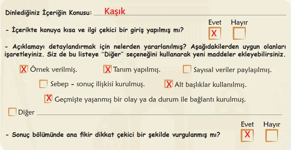 6. Sınıf Türkçe Ders Kitabı 50-51-52-53-54-55-56-57-58. Sayfa Cevapları 1. KİTAP 6. Sınıf Türkçe Ders Kitabı Sayfa 52 Cevapları MEB Yayınları