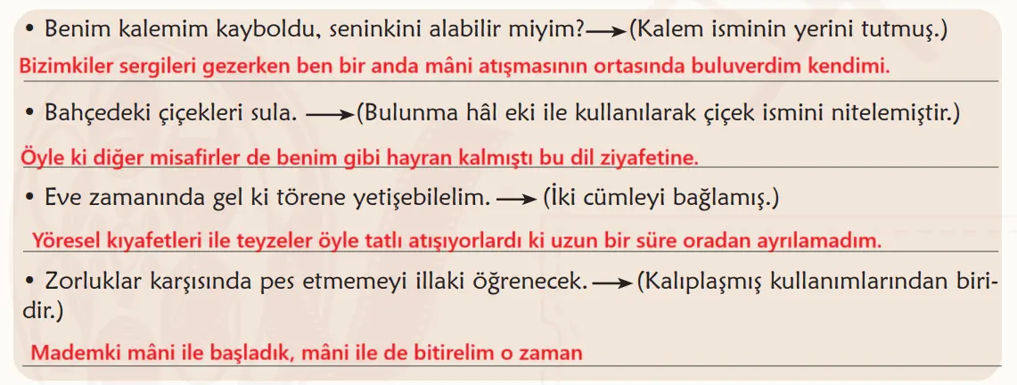 6. Sınıf Türkçe Ders Kitabı 50-51-52-53-54-55-56-57-58. Sayfa Cevapları 1. KİTAP 6. Sınıf Türkçe Ders Kitabı Sayfa 57 Cevapları MEB Yayınları