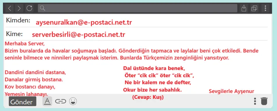 6. Sınıf Türkçe Ders Kitabı 60-61-62-63-64-65. Sayfa Cevapları 1. KİTAP 6. Sınıf Türkçe Ders Kitabı Sayfa 61 Cevapları MEB Yayınları