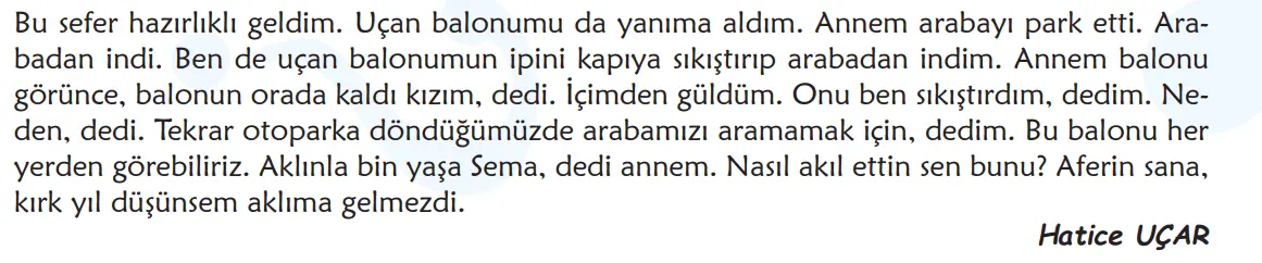 6. Sınıf Türkçe Ders Kitabı 60-61-62-63-64-65. Sayfa Cevapları 1. KİTAP 6. Sınıf Türkçe Ders Kitabı Sayfa 63 Cevapları MEB Yayınları
