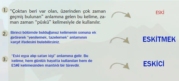 6. Sınıf Türkçe Ders Kitabı Sayfa 84 Cevapları MEB Yayınları