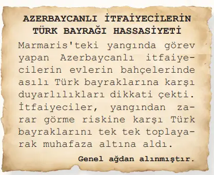 6. Sınıf Türkçe Ders Kitabı Sayfa 97 Cevapları MEB Yayınları