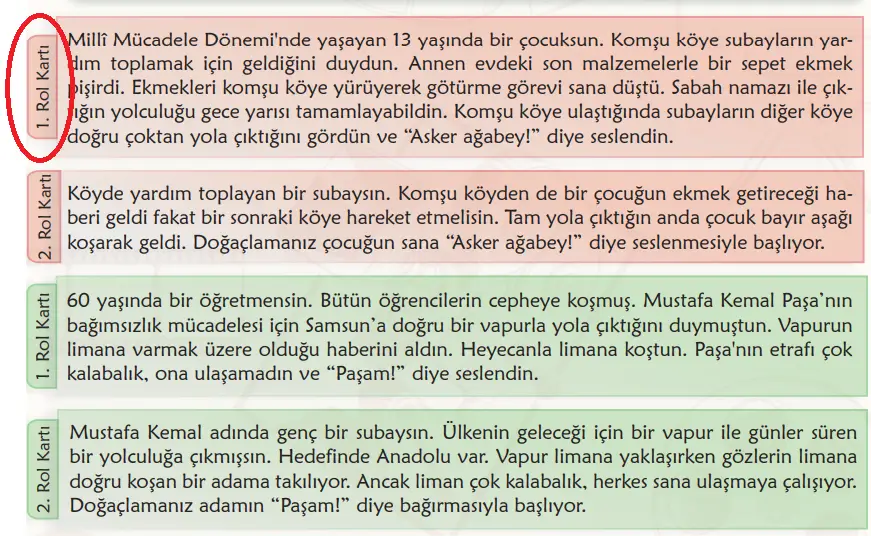 6. Sınıf Türkçe Ders Kitabı Sayfa 98 Cevapları MEB Yayınları