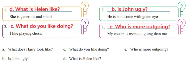 7. Sınıf İngilizce Ders Kitabı Sayfa 25 Cevapları SDR İpekyolu Yayıncılık